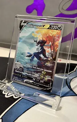 Pokemon TCG Hisuian Samurott V GG51/GG70 Crown Zenith Galarian Gallery Holo - Image 2