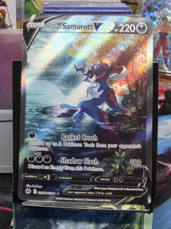 Pokemon TCG Hisuian Samurott v Crown Zenith: Galarian Gallery GG51/GG70 Holo - Image 1