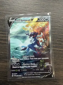 Pokemon TCG Hisuian Samurott v Galarian Gallery Card GG51/GG70 Crown Zenith - Image 1