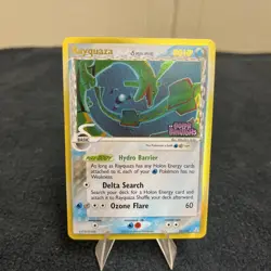 Pokemon TCG Rayquaza 16/110 EX Holon Phantoms Stamped Delta Species Reverse Holo - Image 1