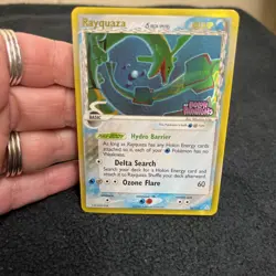 Pokemon TCG Rayquaza 16/110 EX Holon Phantoms Stamped Delta Species Reverse Holo - Image 3