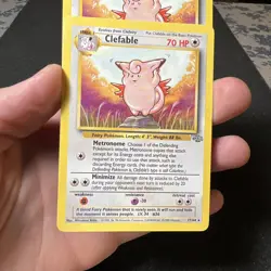 Clefable 17/64 Jungle Rare Pokemon Card Non-Holo 2 - Image 3