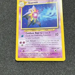 Starmie 25/64 Neo Revelation Rare Pokemon Card - Image 3
