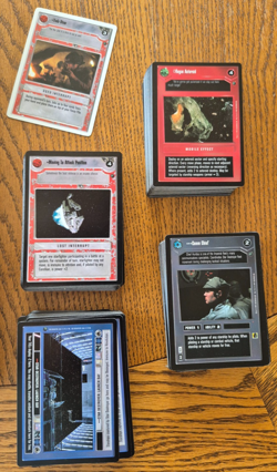 Star Wars CCG Dagobah BB Complete Set + Extras 756 Cards Decipher Games - Image 2