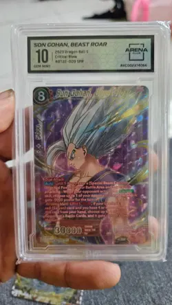 Dragon Ball Super Card Son Gohan, Beast Roar Critical Blow BT22-009 SPR plus mor - Image 2