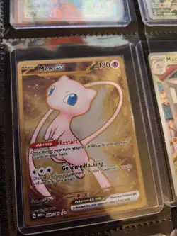Pokemon Card Mew EX 205/165 Gold Hyper Rare Scarlet & Violet 151 Near Mint - Image 1