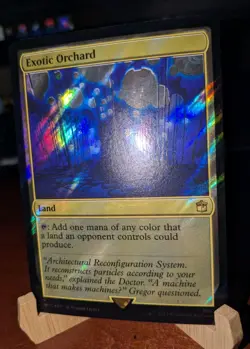 MTG: Exotic Orchard SURGE FOIL #867, NM Universes Betond: Doctor Who Land Card!! - Image 4
