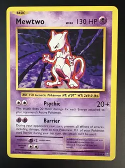 Mewtwo 51/108 Pokemon Evolutions XY Non Holo Rare Card NM - Image 1