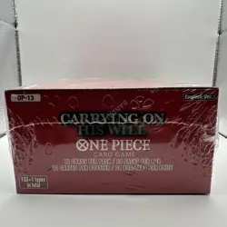 One Piece CCG OP13 Carrying On His Will Booster Box - New & Sealed - English - Image 4