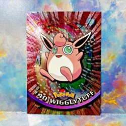 Wigglytuff #40- Pokemon Topps TV Animation Card - Image 1