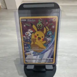 Pokemon Pikachu SWSH020 Promo Holo Sword & Shield 70HP Card English - Image 1