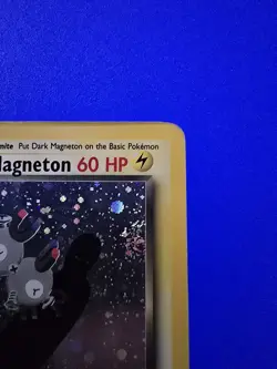 Dark Magneton TCG Holo Rare Card 11/82 Team Rocket Unlimited LP/MP - Image 5