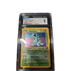 CGC MINT Nidoqueen Jungle 7/64 Holo 1999 Pokemon Card - Image 1