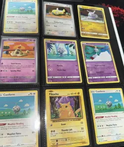 8 Knit Style Pokemon Cards From Asako Ito (1 Pikachu) 9 Card Lot - Image 3