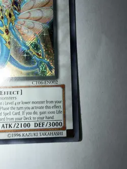 Yu-Gi-Oh Ancient Fairy Dragon Limited Edition Secret Rare Card CT06-EN002 - Image 3