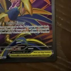 Mega Skarmory ex Ultra Rare Full Art 106/088 Pokemon Perfect Order Card NM 💥 - Image 3