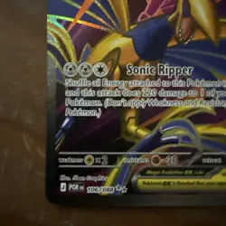 Mega Skarmory ex Ultra Rare Full Art 106/088 Pokemon Perfect Order Card NM 💥 - Image 4