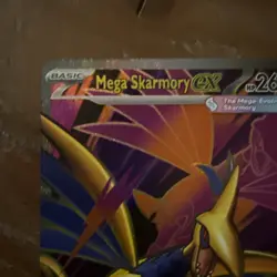 Mega Skarmory ex Ultra Rare Full Art 106/088 Pokemon Perfect Order Card NM 💥 - Image 5