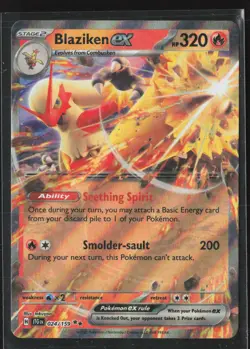 Blaziken ex Double Rare SV09: Journey Together 024/159 NM Pokemon Card - Image 1