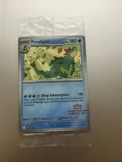 FERALIGATR ILLUSTRATION CONTEST 2024 SVP 213 SEALED SET POKEMON TCG - Image 1