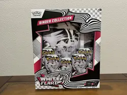 Pokemon TCG White Flare Binder Collection Factory Sealed - Image 1