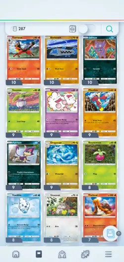 Pokemon Pocket Mobile Game Trade Eevee Grove Set ◇ Rare Cards Message For Cards - Image 2