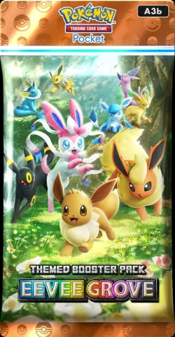 Pokemon Pocket Mobile Game Trade Eevee Grove Set ◇ Rare Cards Message For Cards - Image 5