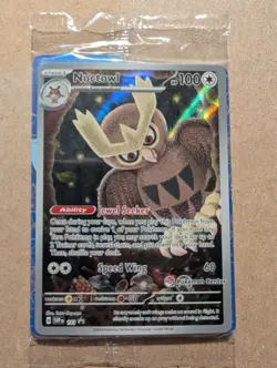 Noctowl - 141 (Pokemon Center Exclusive) 141 Sv: Scarlet & Violet Promo Cards... - Image 1