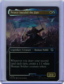 NM Borderless Foil Prince Imrahil the Fair, MTG, Lord of the Rings, Magic, 431 - Image 1
