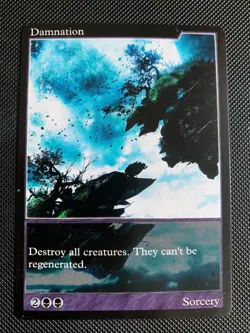 Damnation - Altered Art - Commander - EDH - NB - Image 1