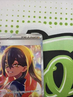 Pokemon TCG Trainer Carmine 217/167 Twilight Masquerade Full Art NM Near Mint - Image 3