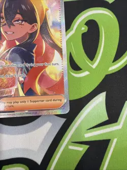 Pokemon TCG Trainer Carmine 217/167 Twilight Masquerade Full Art NM Near Mint - Image 4