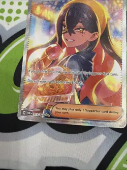 Pokemon TCG Trainer Carmine 217/167 Twilight Masquerade Full Art NM Near Mint - Image 5