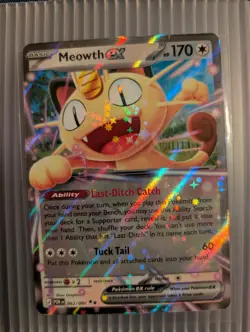 Pokemon TCG - Meowth Ex 062/088 Holo - Perfect Order NM - Image 1