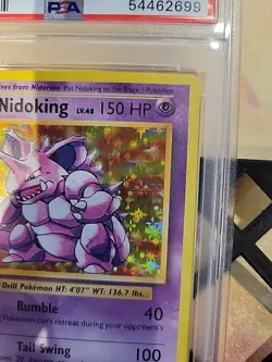 PSA 9 Pokemon TCG Nidoking Evolutions 45/108 - Image 3