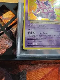 PSA 9 Pokemon TCG Nidoking Evolutions 45/108 - Image 5