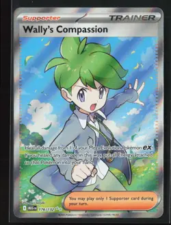 Wally's Compassion 176/132 Ultra Rare Trainer Mega Evolution NM - Image 1