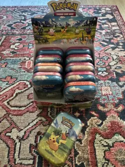 Pokemon Ascended Heroes Mini Tins Full Display (Empty No Packs Inside) ✨ - Image 1