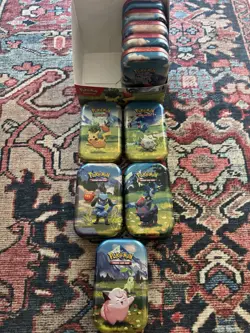 Pokemon Ascended Heroes Mini Tins Full Display (Empty No Packs Inside) ✨ - Image 3