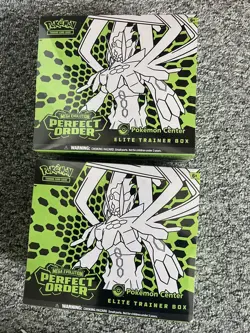 2 x Pokemon Perfect Order Pokemon Center Elite Trainer Box ETB | New & Sealed - Image 1
