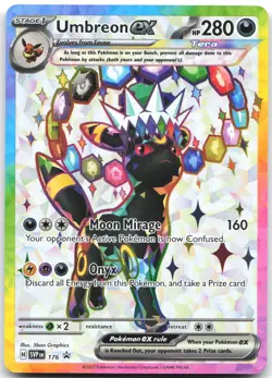 Umbreon ex - 176 SVP 176 Holo Promo Scarlet & Violet Promo Near Mint - Image 1