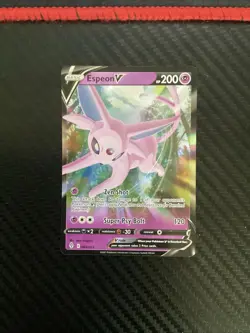 2021 Pokemon TCG Evolving Skies Espeon V 064/203 Near Mint - Image 1