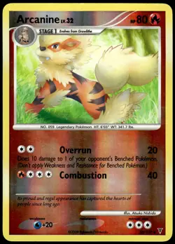 Arcanine 50/147 Uncommon Supreme Victors Pokemon LP - Image 1