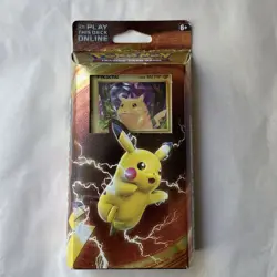 Pokemon XY Evolutions - Pikachu Power Theme Deck Cracked Ice Holo - NEW/SEALED 820650801600 - Image 1