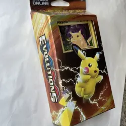 Pokemon XY Evolutions - Pikachu Power Theme Deck Cracked Ice Holo - NEW/SEALED 820650801600 - Image 3