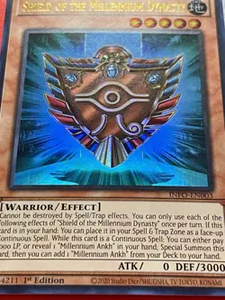 3x Shield Of The Millennium Dynasty + 3x Golem That Guards Treasures | YuGiOh! - Image 2