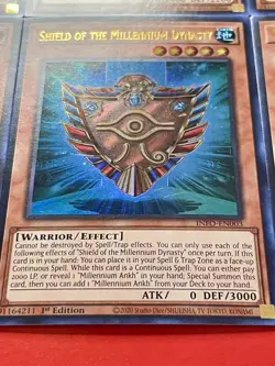 3x Shield Of The Millennium Dynasty + 3x Golem That Guards Treasures | YuGiOh! - Image 4