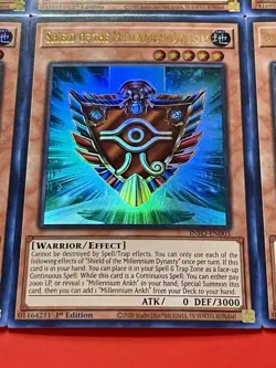 3x Shield Of The Millennium Dynasty + 3x Golem That Guards Treasures | YuGiOh! - Image 5