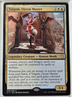 Taigam, Ojutai Master - Commander: 2017 - Magic the Gathering MTG Nice! - Image 1