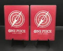 One Piece x LA Dodgers Non-TCG Monkey D. Luffy & Ace Holofoil DISPLAY Card Promo - Image 3